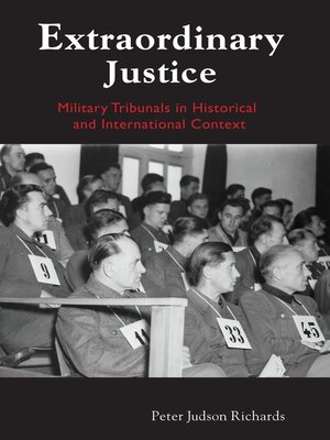 cover image of Extraordinary Justice